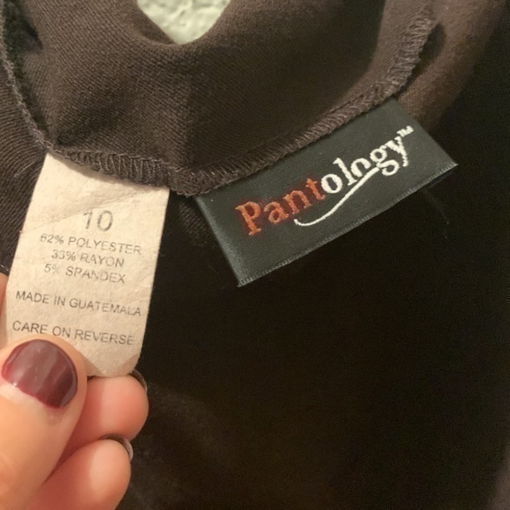 Pantology size 10 black skirt - Picture 6 of 8